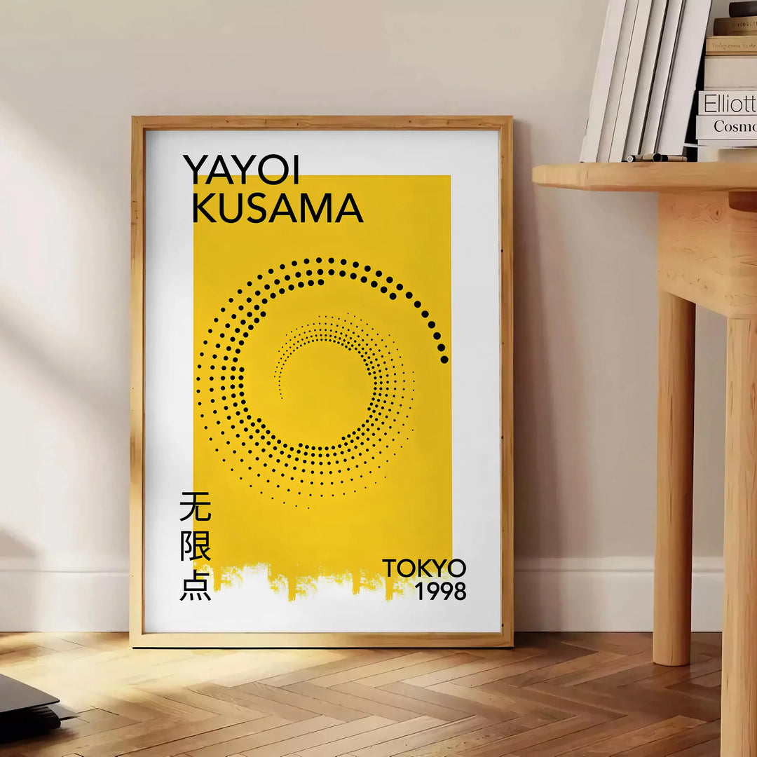 Yayoi Kusama Poster 1 Travel Poster High Quality Frame Premium Print Home Decor Color