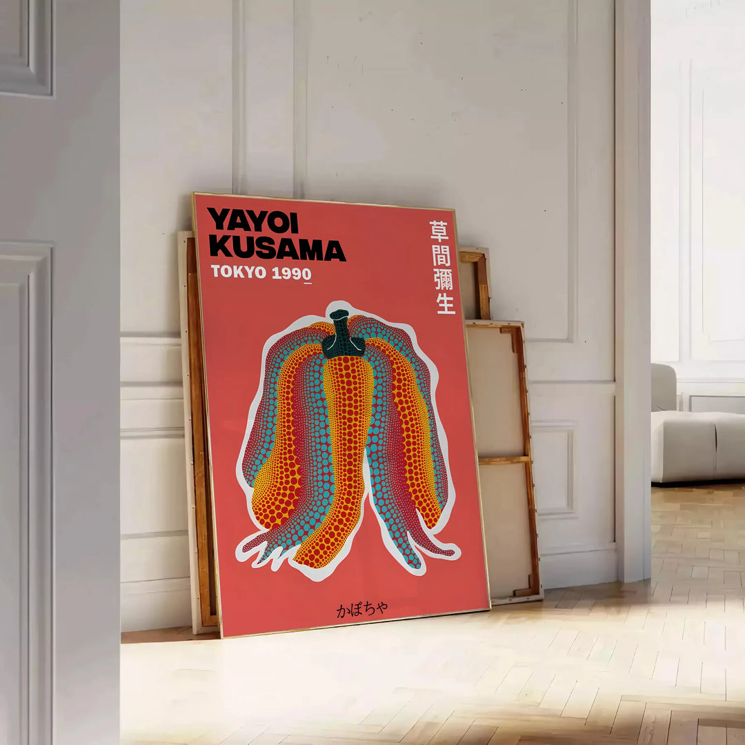 Yayoi Kusama Print 2 Travel Poster High Quality Frame Premium Print Home Decor Color