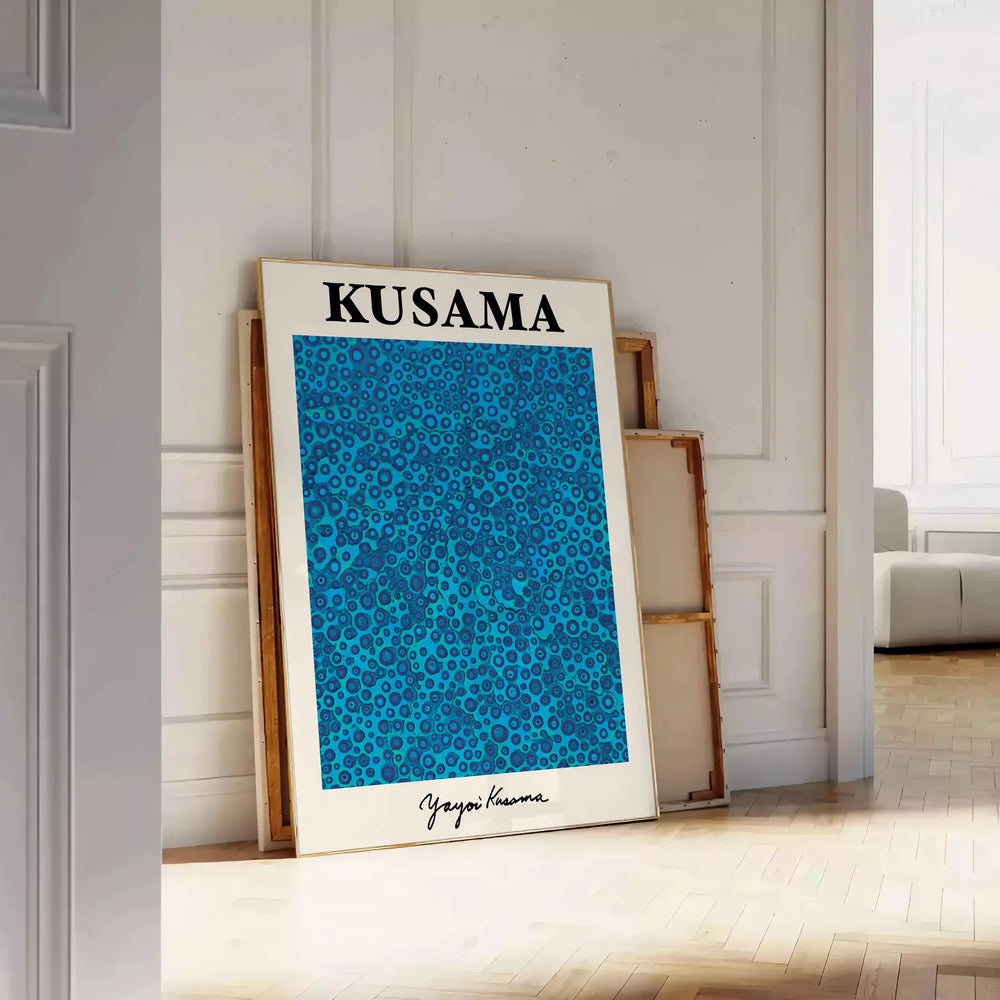 Yayoi Kusama Print Travel Poster High Quality Frame Premium Print Home Decor Color