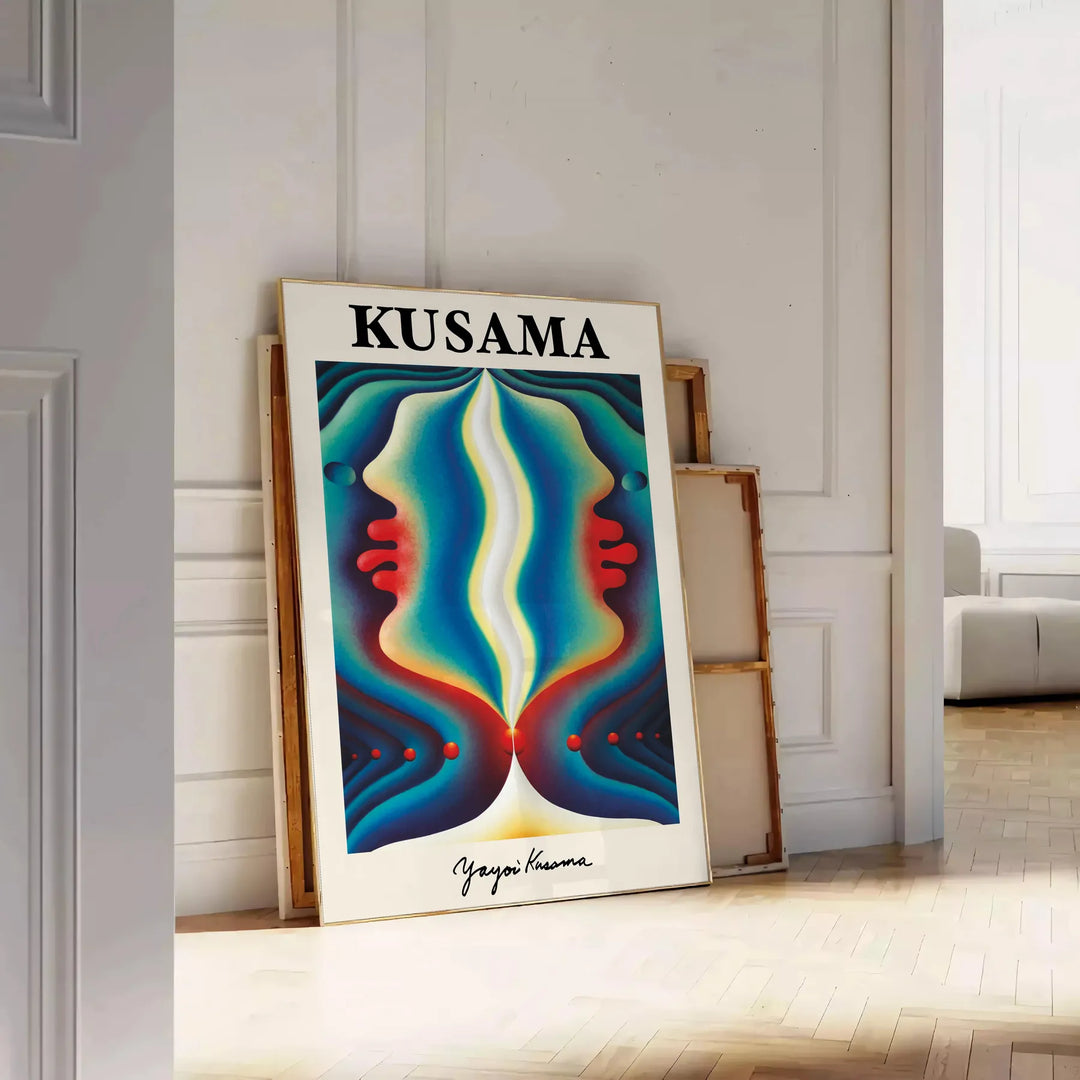 Yayoi Kusama Wall Art 1 Travel Poster High Quality Frame Premium Print Home Decor Color