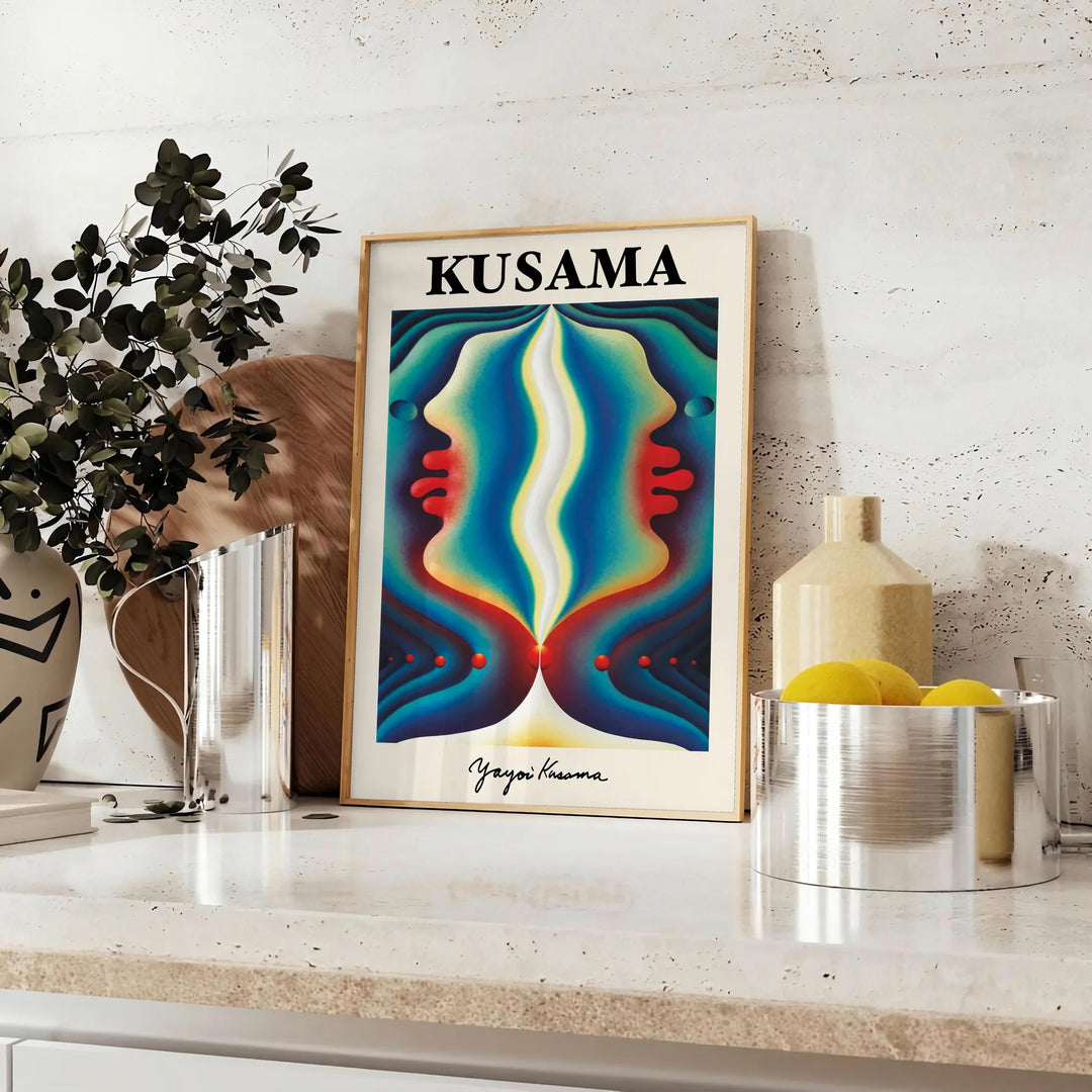 Yayoi Kusama Wall Art 1 Travel Poster High Quality Frame Premium Print Home Decor Color