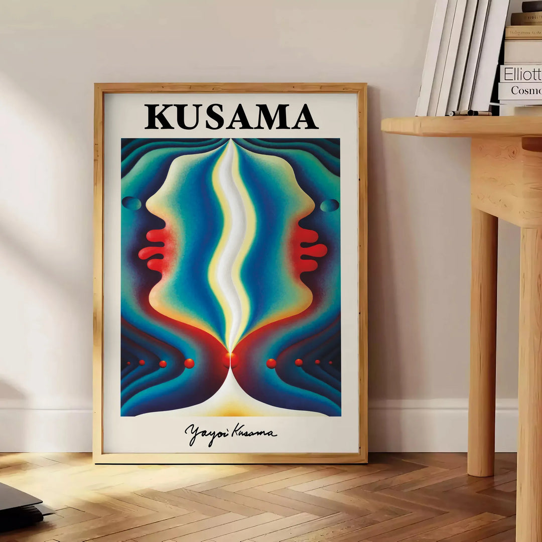 Yayoi Kusama Wall Art 1 Travel Poster High Quality Frame Premium Print Home Decor Color