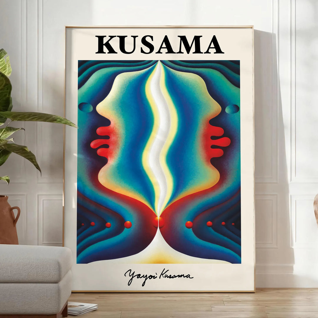 Yayoi Kusama Wall Art 1 Travel Poster High Quality Frame Premium Print Home Decor Color