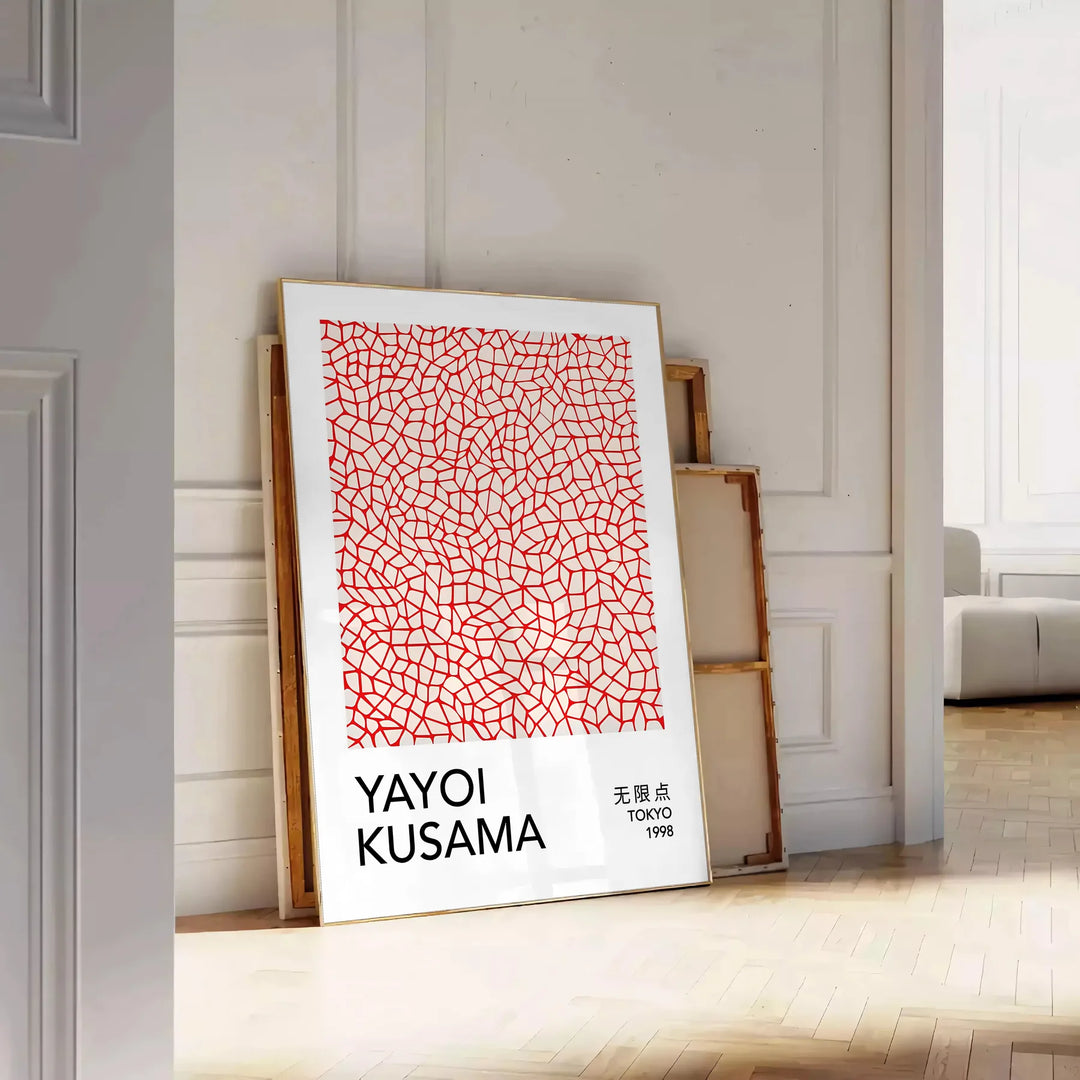 Yayoi Kusama Wall Print Travel Poster High Quality Frame Premium Print Home Decor Color