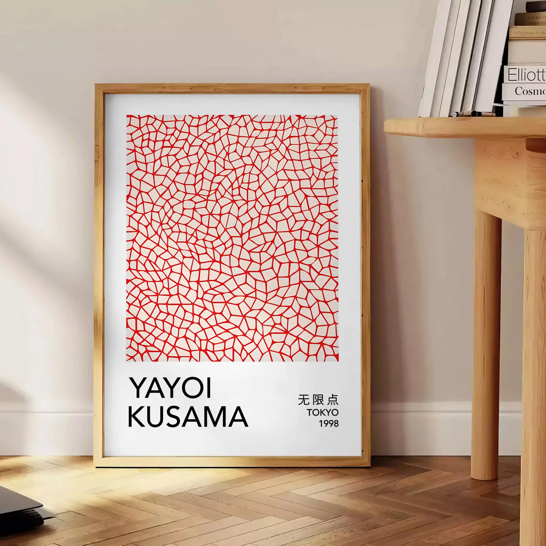 Yayoi Kusama Wall Print Travel Poster High Quality Frame Premium Print Home Decor Color