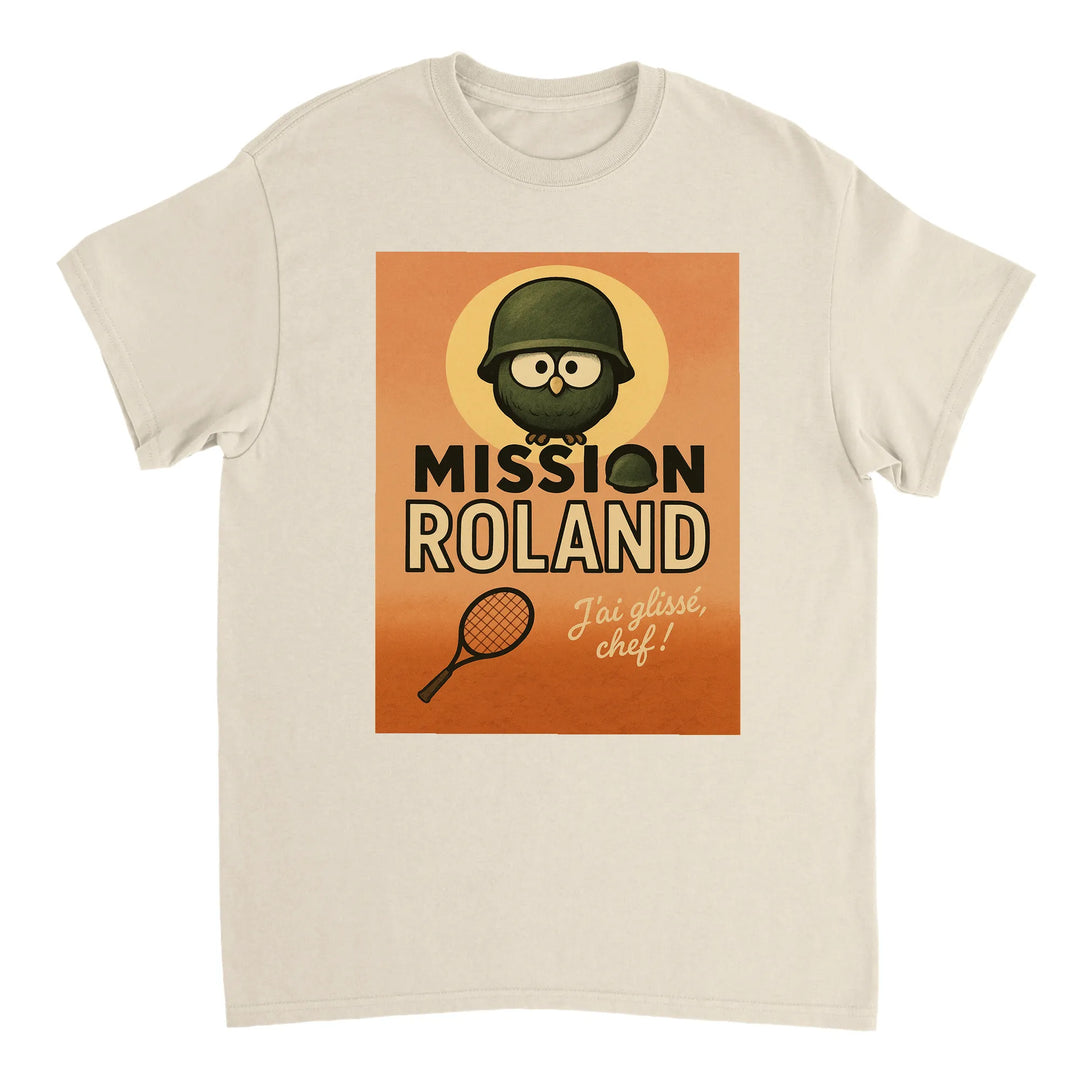 T-shirt T - shirt exclusif Roland Tennis 3 parfait tous passionnés unique confort style idéal amour sport court maintenant sensation disponibles S M L XL XXL