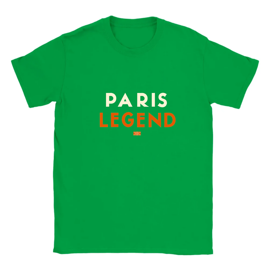 Image Green de Tshirt Tennis Paris Legend