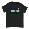 T-shirt de ténis Wimbledon, ideal para fãs e jogadores, com um design vibrante e confortável em algodão respirável