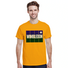 T-shirt de ténis Wimbledon, ideal para fãs e jogadores, com um design vibrante e confortável em algodão respirável