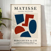 space elegance Matisse poster iconic Papiers Découpés 18 stunning piece white gray captures essence cutout artistry timeless wall art A4 cm A0 sizes