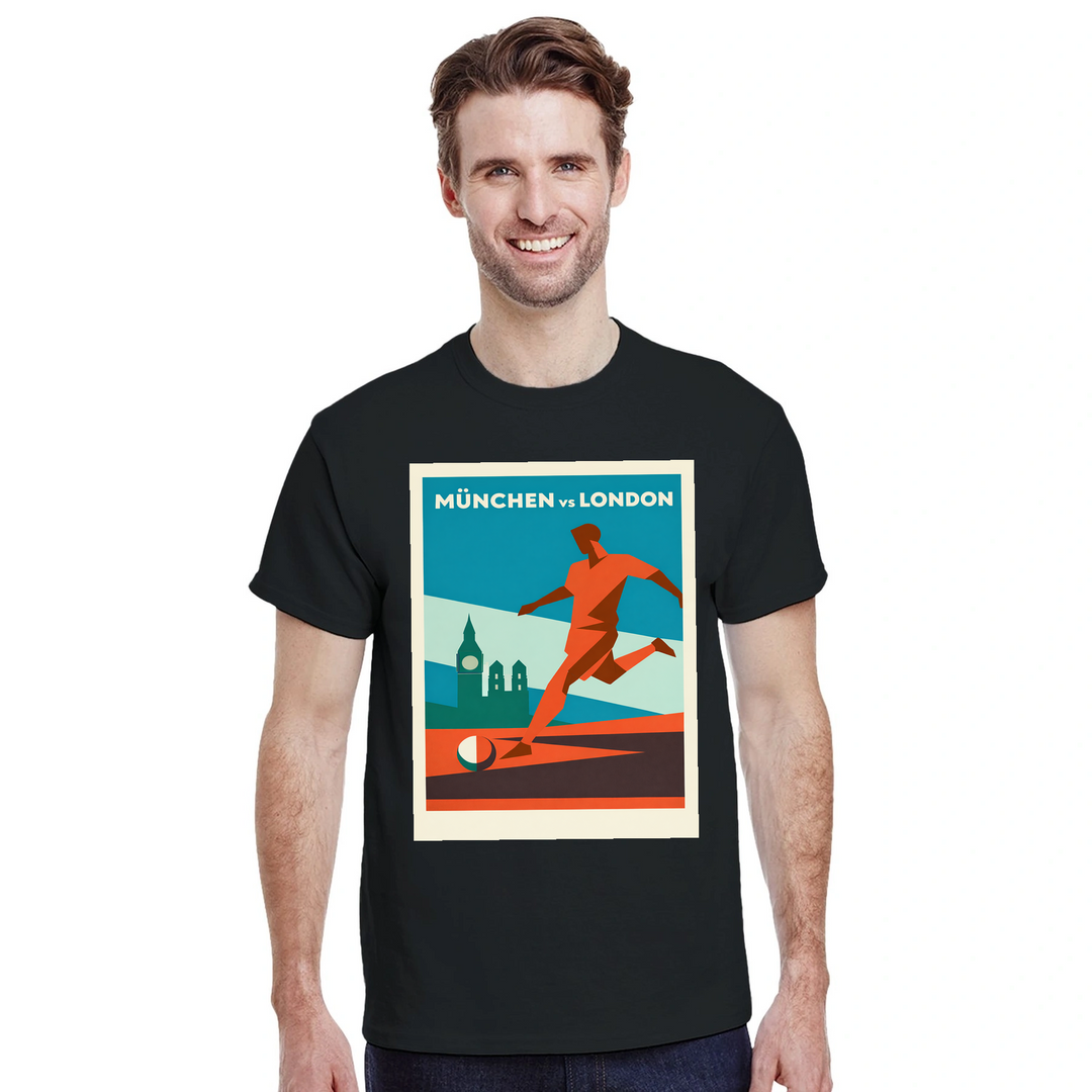 T-shirt love Munich legendary football scene stylish Germany T shirt comfort tee perfect matches casual outings yours today passion sizes available M L XL XXL