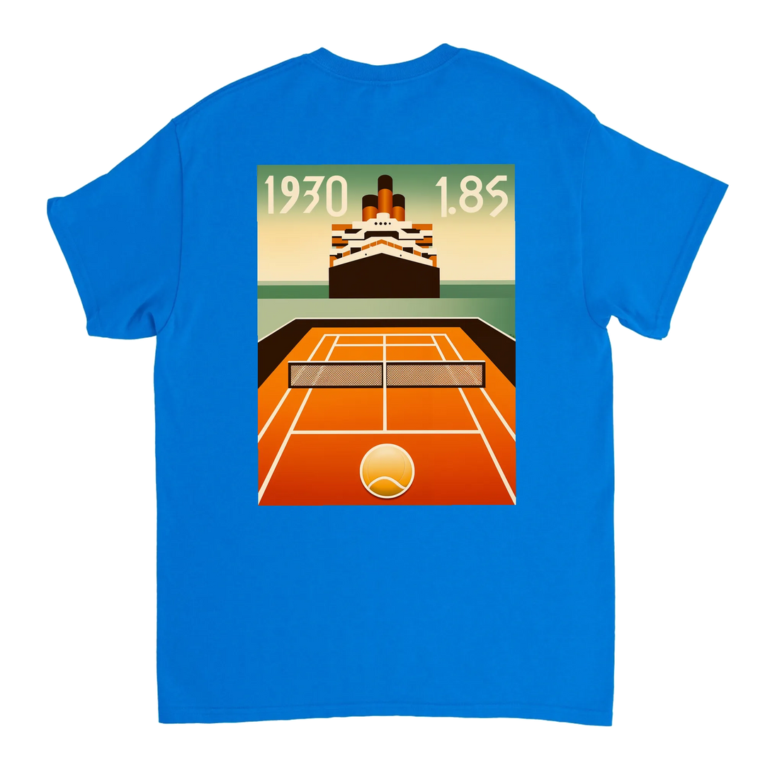 T-shirt Nomandie Tennis, perfetto per giocatori e appassionati, combina comfort e stile con un design audace
