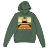cozy stylish Hoodie Nomandie Tennis unisex 50 % cotton polyester blend hood matching drawstring front pocket cuffs air jet fabric softness comfort