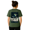 T-shirt Tennis Moon con design unico che unisce la passione per il tennis e il fascino celestiale, ideale per partite o uscit