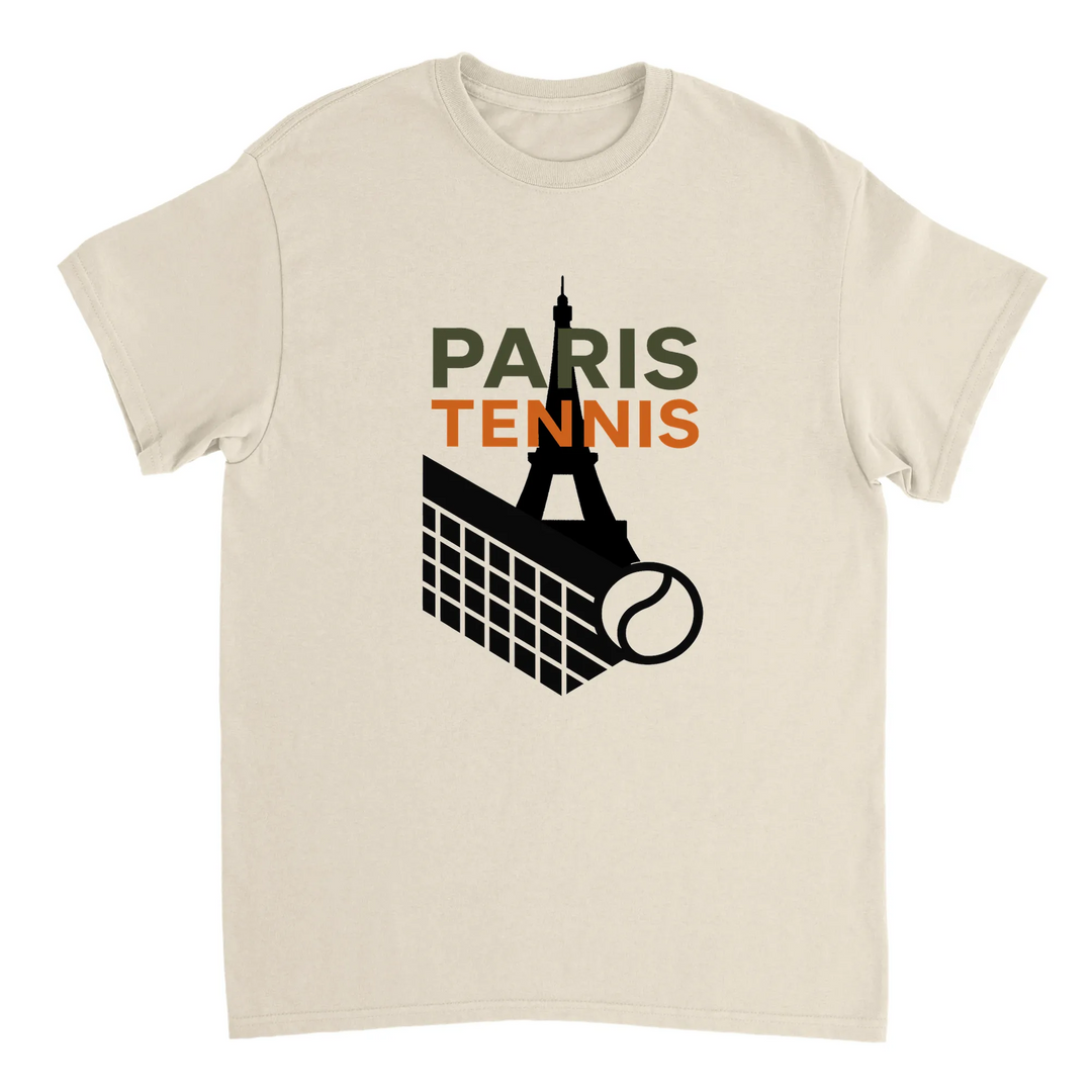 パリテニス10 Tシャツは、スタイルと快適さを兼ね備えたアイテムです。テニス愛好者にぴったりの洗練されたデザインで、コート内外で活躍します。サイズはS、M、L、XL、XXLから選べます。