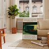 touch classic artistry space exclusive Edward Hopper exhibition poster gray orange palette masterpiece art lovers today decor unframed option
