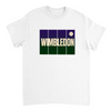 T-shirt de ténis Wimbledon, ideal para fãs e jogadores, com um design vibrante e confortável em algodão respirável