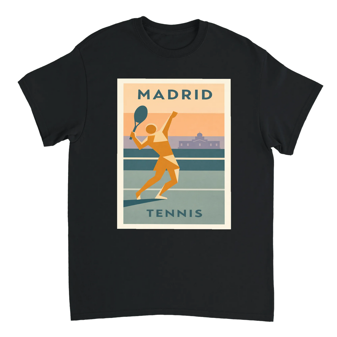 T-shirt exclusive Madrid Tennis T Shirt fans sport vibrant culture Spain stylish tee unique design perfect love today passion luxury premium cotton