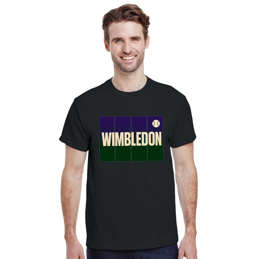 T-shirt ready style Wimbledon Tennis T shirt fans players tee love game vibrant design comfort soft breathable cotton fabric favorite