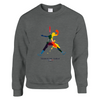 comfort style Sweater Tennis Table 50/50 cotton polyester blend thick sweatshirt air jet spinning soft anti - pilling finish classic cut double needle stitching stretchy rib perfect men women
