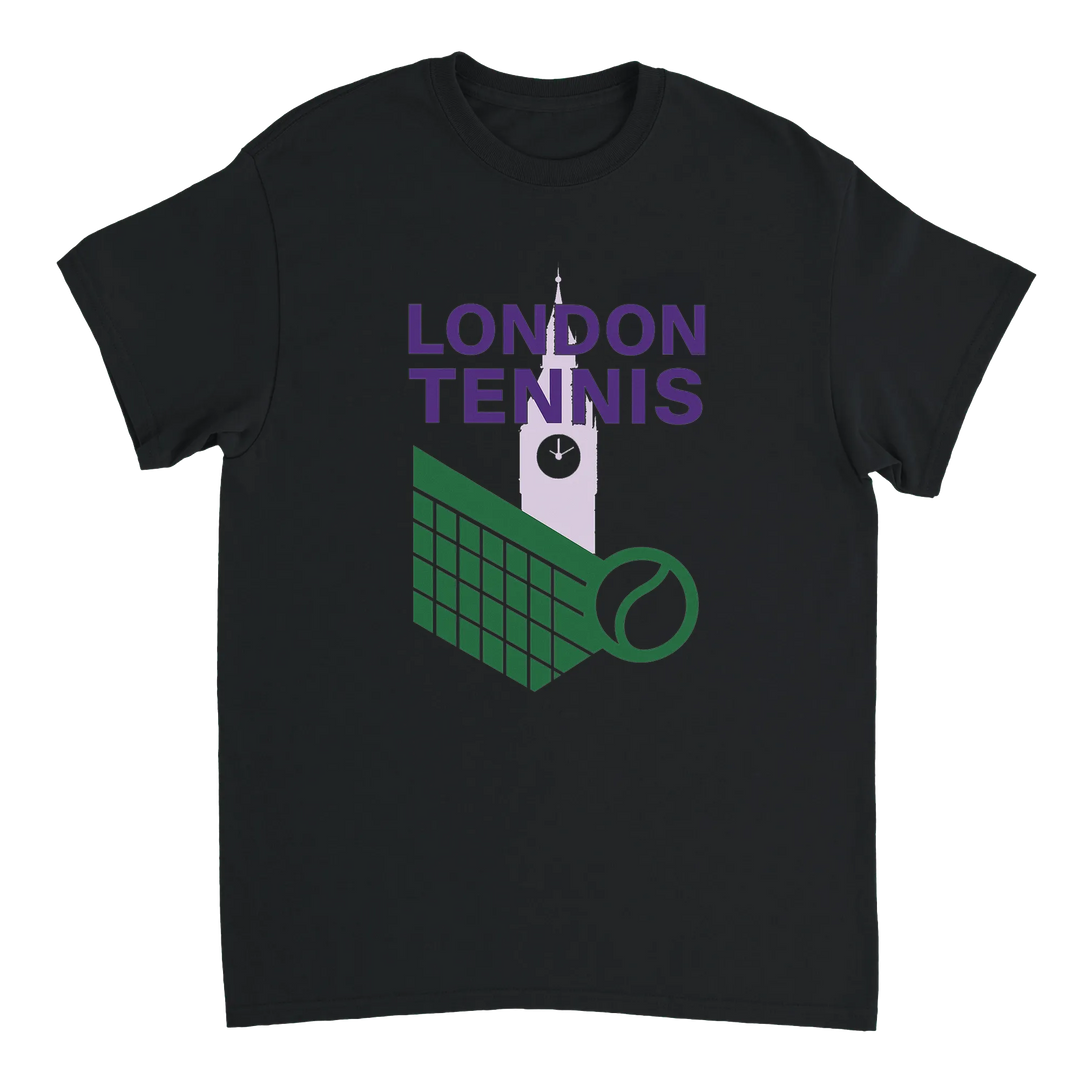 ロンドンテニスTシャツは、スポーツとファッションを愛する人々に最適なスタイリッシュなデザインです。サイズはSからXXLまで揃っています。