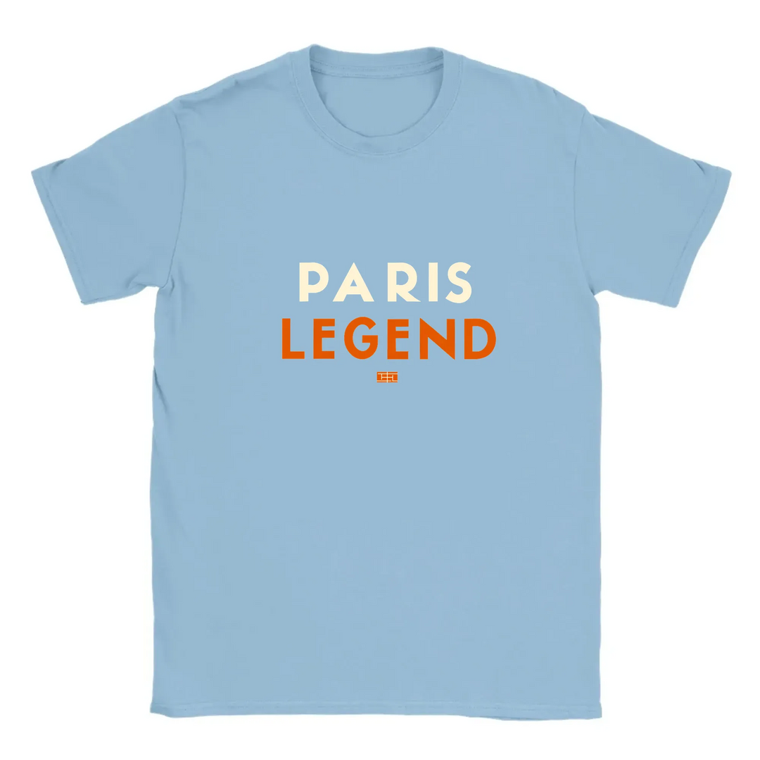 Image Light Blue de Tshirt Tennis Paris Legend
