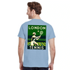 Koszulka tenisowa inspirowana Londynem, idealna dla fanów i graczy. Wykonana z wysokiej jakości bawełny, łączy styl z komfort