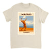 T-shirt τένις Μαδρίτης, με ζωντανό σχέδιο που αποτυπώνει την κουλτούρα του τένις στη Μαδρίτη. Ιδανικό για αθλητές και λάτρεις
