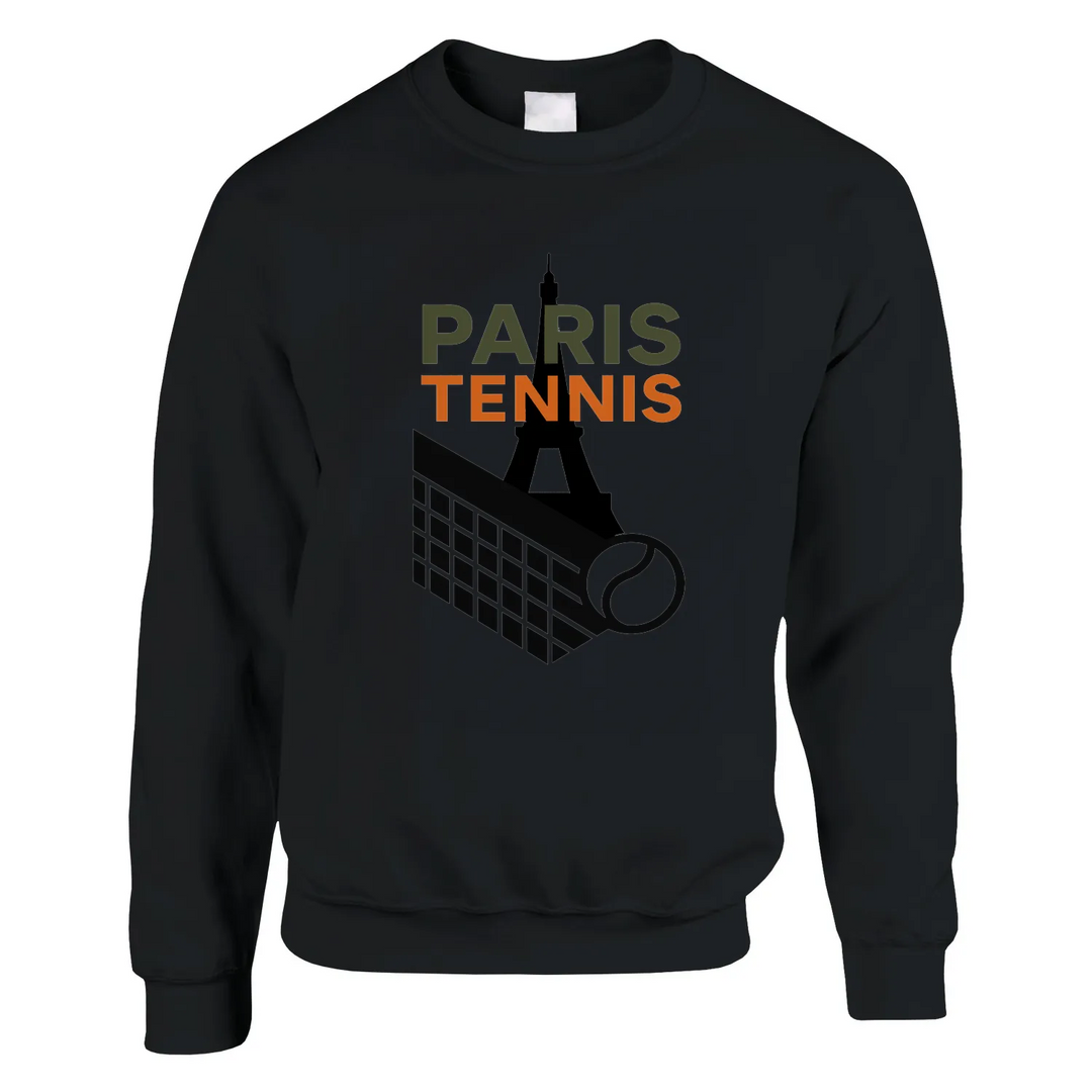 Sweter Paris Tennis wykonany z miękkiej mieszanki bawełny i poliestru, zapewniający komfort i styl. Idealny dla każdego