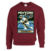 Image Burgundy de Sweater  New York Tennis