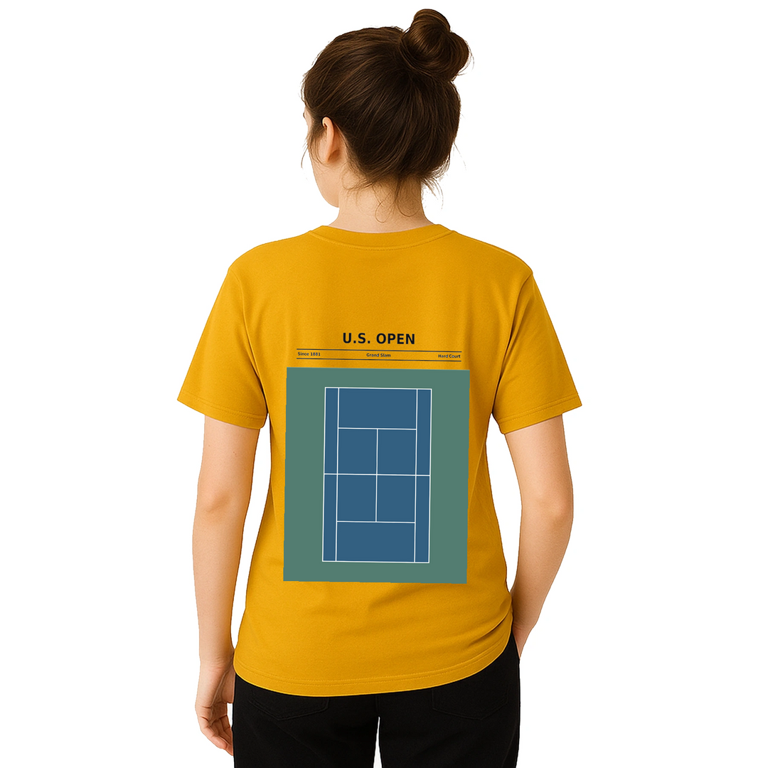T-shirt game day style US Open Tennis T shirt fans players tee dynamic design spirit tournament stands serve ultimate comfort quality cotton