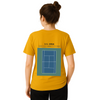 Image Gold de Us Open Tennis Tshirt [color:gold] [view:back]