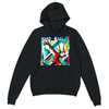 Sweat à capuche Handball Paris unisexe ultra-doux mélange 50 % coton polyester capuche doublée poche ventrale finition anti-bouloches confort style hommes femmes