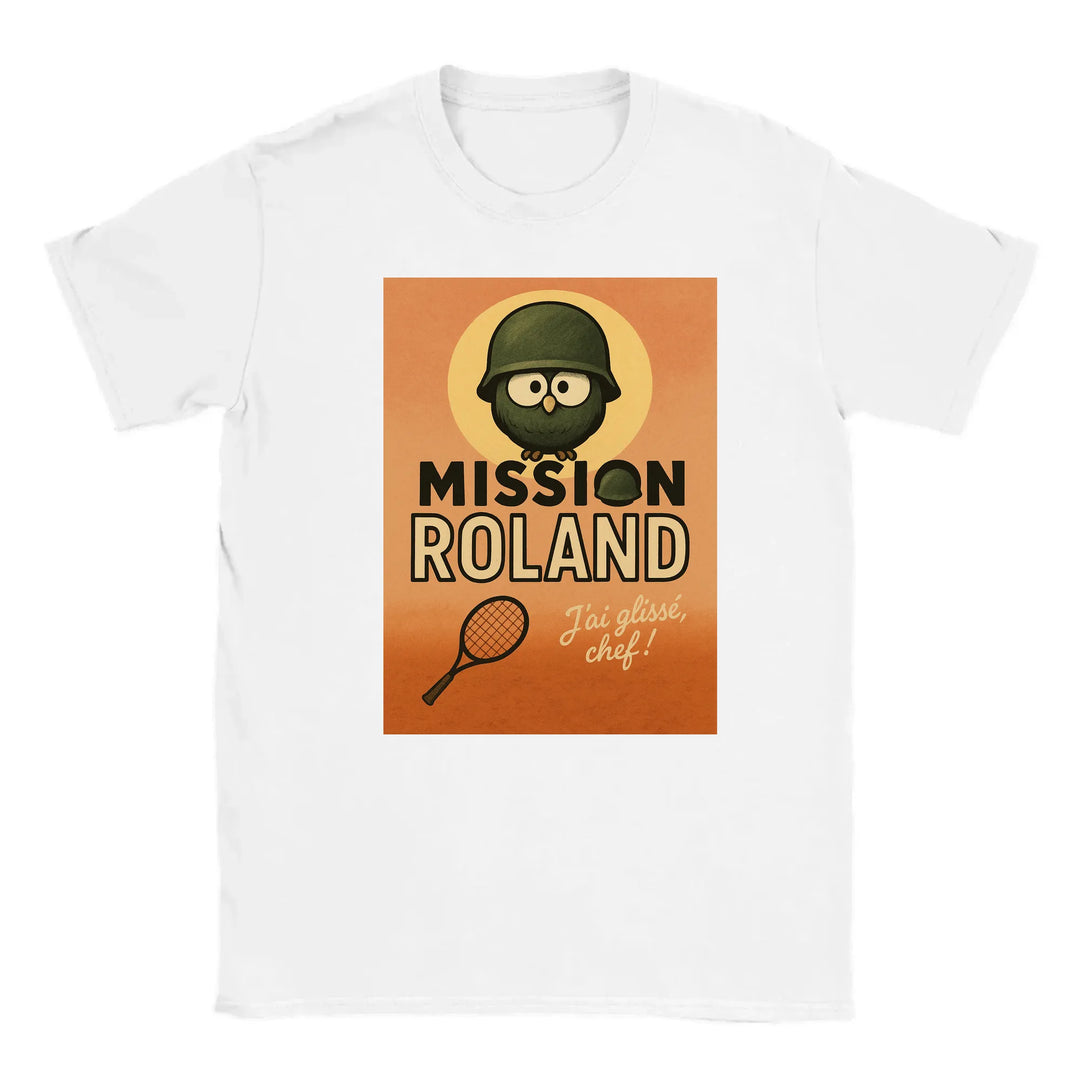 Image White de Mission Roland Tennis Tshirt 3