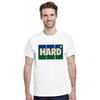 T-shirt Hard Tennis 3, design dinamico che esprime l'intensità del tennis, ideale per giocatori e appassionati. Comfort e sti