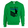 Sweater unissex New York Tennis em mistura de algodão e poliéster, confortável e estiloso, com costura dupla e corte clássico