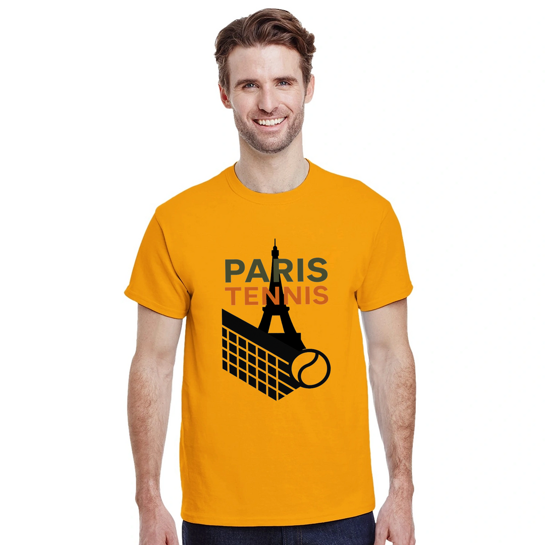 パリテニス10 Tシャツは、スタイルと快適さを兼ね備えたアイテムです。テニス愛好者にぴったりの洗練されたデザインで、コート内外で活躍します。サイズはS、M、L、XL、XXLから選べます。