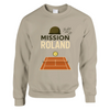 Mission Roland Tennis Sweater un pull épais doux grâce mélange 50 % coton polyester une filature jet air boulochage coutures tricot imprimé élasthanne unisexe confortable coupe classique
