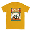 T-shirt énergie style Rome Marathon T - shirt exclusif passionnés course un design unique essence romaine athlètes amateurs confort pur coton naturel
