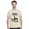 Image Natural de Lille Tennis Tshirt [color:natural] [view:front]