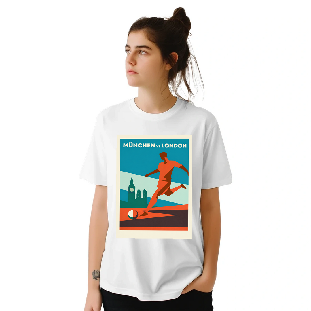 T-shirt love Munich legendary football scene stylish Germany T shirt comfort tee perfect matches casual outings yours today passion sizes available M L XL XXL