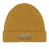 Image Mustard de Beanie Miami Tennis 2  - Cotton Bio, Embroidered Design