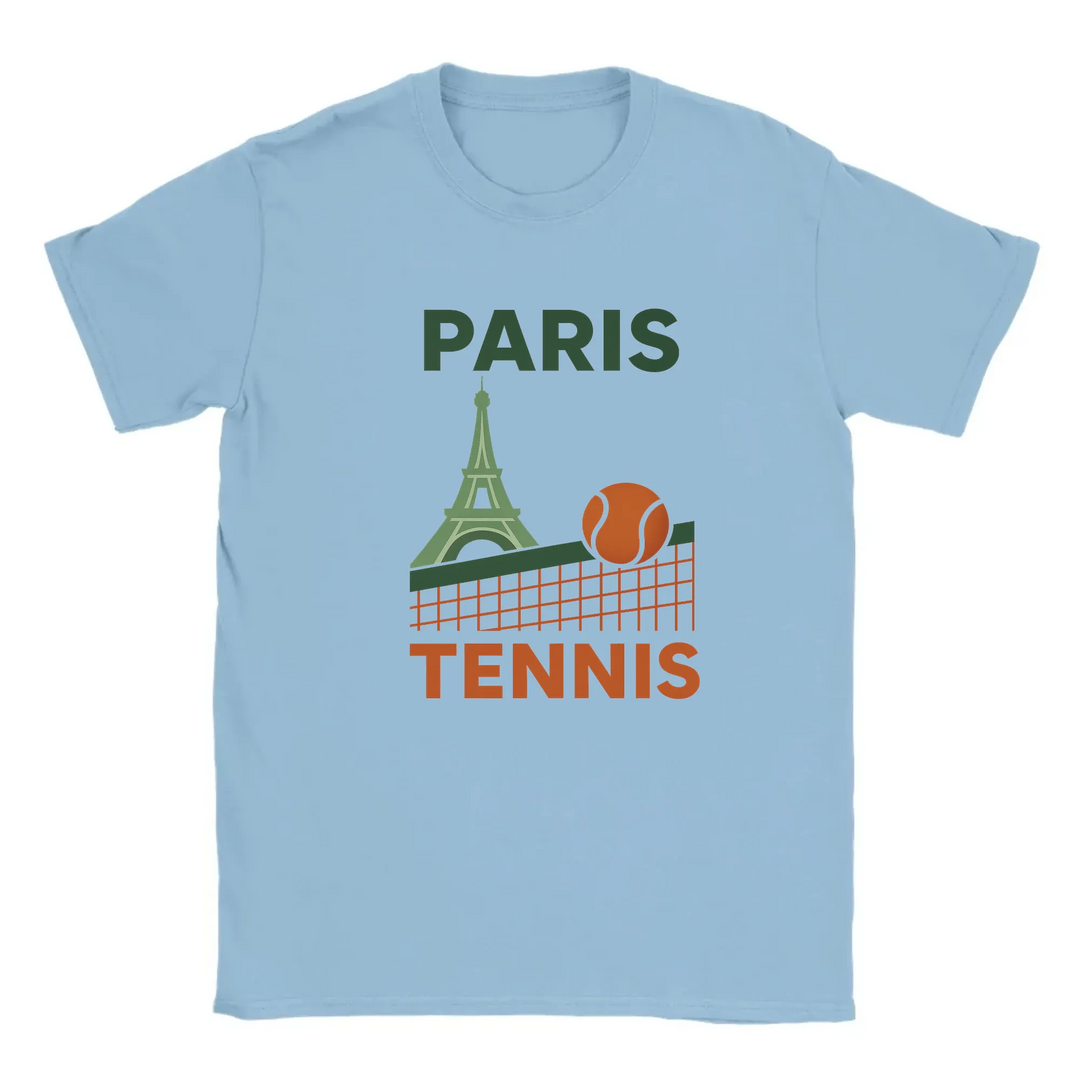 Image Light Blue de Paris Tennis Tshirt