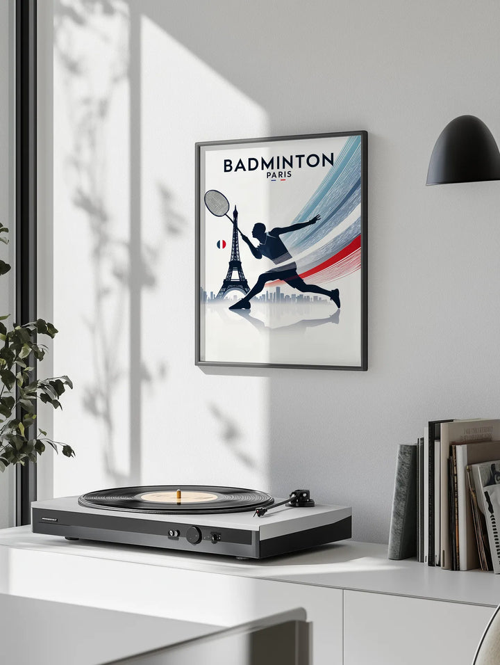 Badminton 3 Paris Poster