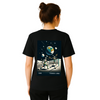 T-shirt Tennis Moon con design unico che unisce la passione per il tennis e il fascino celestiale, ideale per partite o uscit