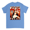 パリのテニスTシャツ。テニス愛好家とファッション好きに最適なスタイルを提供します。エレガントなデザインで、コート内外での印象を与えます。サイズはSからXXLまで。