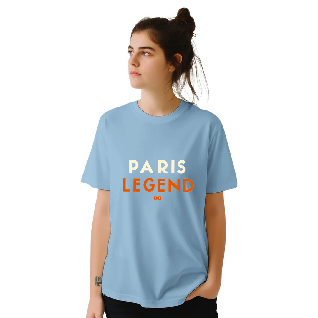 T-shirt T - shirt exclusif Tennis Paris Legend parfait passionnés style design unique esprit légendaire occasion le tailles S M L XL XXL