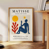 vibrant beauty Matisse Papiers Découpés 10 stunning white orange poster art lovers Henri iconic cutouts life ideal size A4 cm A0 space today