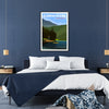 serenity Lake Synevyr stunning gray blue travel poster enchanting wall art perfect gift unique addition decor beauty nature exquisite print A4 cm A0