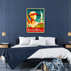 space charming New York baseball vintage art deco poster striking wall essence classic timeless design ideal gift sports enthusiasts sizes A4 cm A0